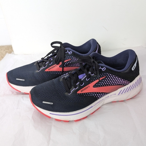 Brooks Adrenaline GTS 22 Running Shoes Women's Size 9B Purple - Picture 1 of 17